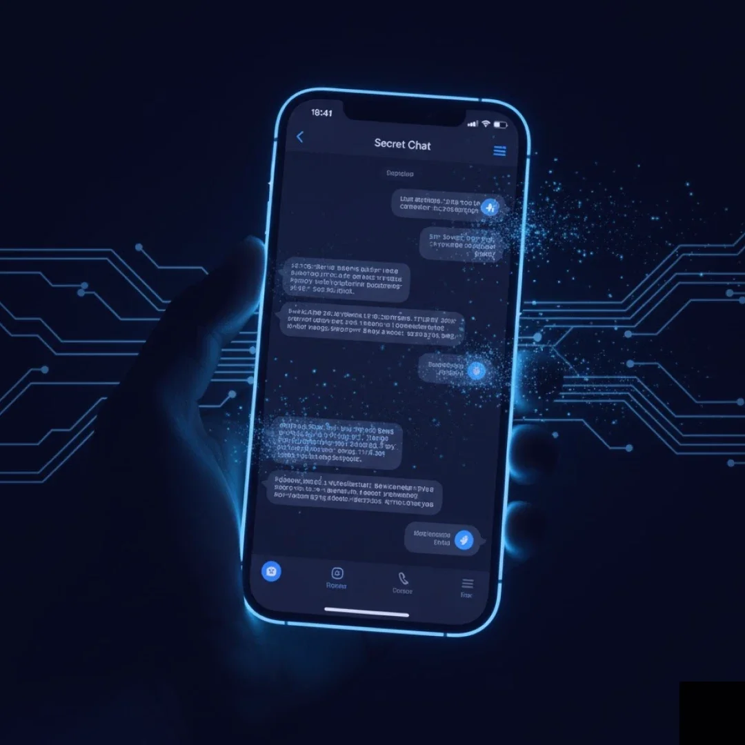 A private messenger with nothing superfluous. And no one superfluous either. 