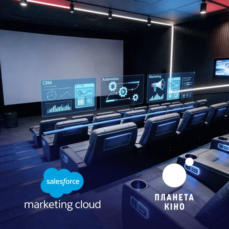 Платформа персоналізованої взаємодії з клієнтами для Планети Кіно на базі Salesforce Marketing Cloud
